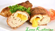 Куриные рулетики с сыром
