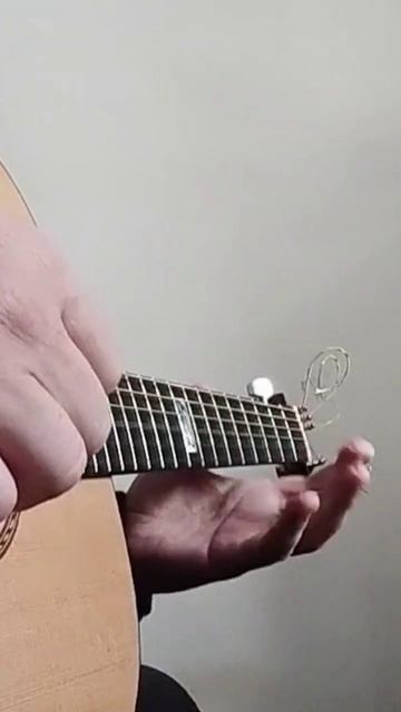 Фрагмент пьесы для гитары - Guitar piece fragment