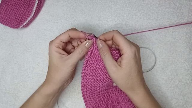 Нарядные носки на двух спицах.#knitting #handmade #носкинадвух?