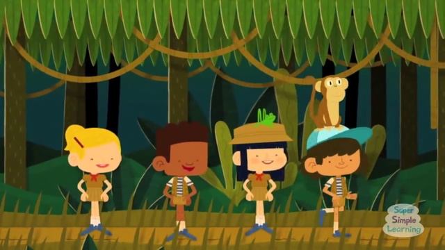 Walking In The Jungle  Super Simple Songs
