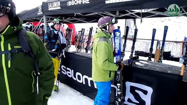 Тест горных лыж Salomon S/Race SL Rush