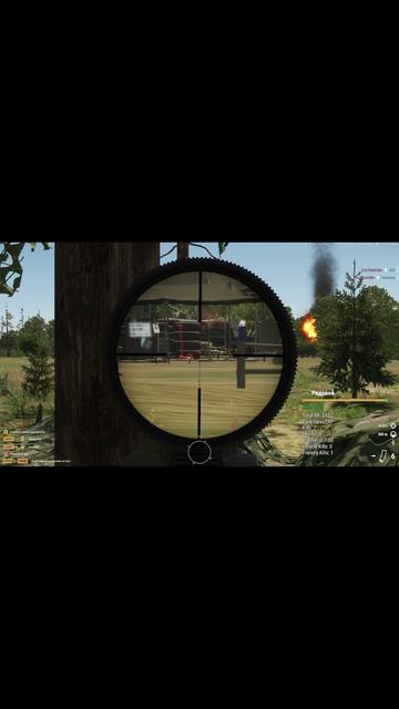 Arma Reforger, Снайпер На Точке