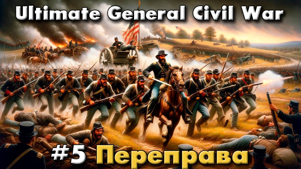 Ultimate General: Civil War №5 Переправа через реку