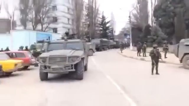 Россия ввела войска в Крым  Russia introduced the army in the Crimea 1 мар
