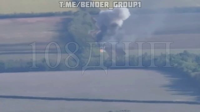 Уничтожение оптоволоконным FPV-дроном САУ 2С1 Гвоздика Всу в районе н.п. Новояковлевка 💥🇷🇺👊
