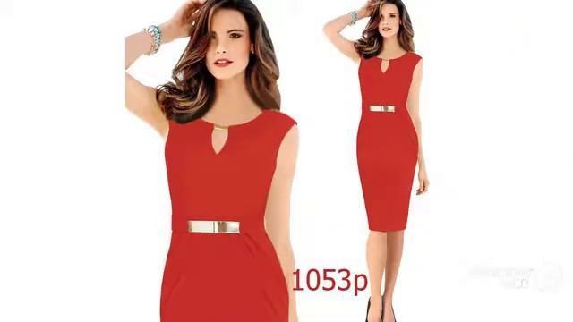 Покупки с Aliexpress - Классное женское офисное платье