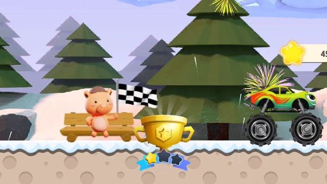 Монстер трак детская игра про машинки