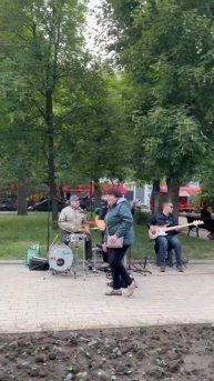 Атмосфера на бульваре Пушкина