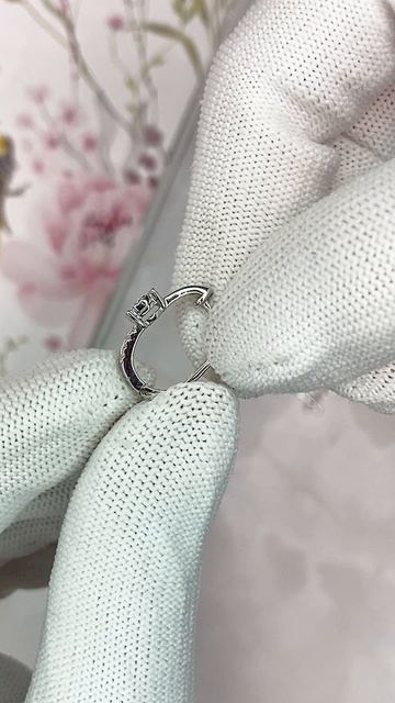 Серьги с лаб. бриллиантами арт: К9293