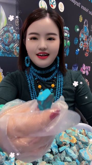 20250515-04 250515-4 The Original Turquoise Rough: A Heart - pounding Blind - Cutting Feast