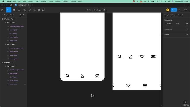 2_4. Designing in Figma with Auto Spacing in Auto Layouts