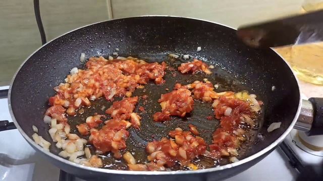СЫТНЫЙ УЖИН БЕЗ ВОЗНИ / ПАСТА ОРЗО С КУРИЦЕЙ НА СКОВОРО