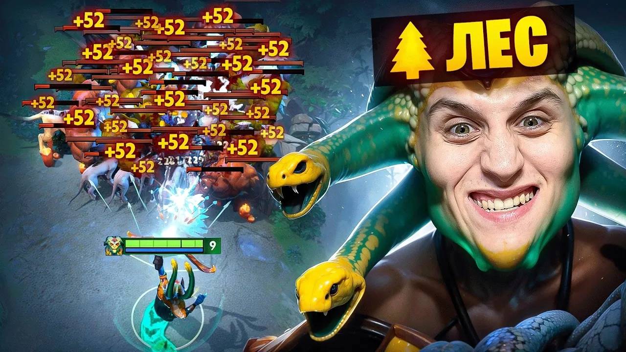 ЛЕСНАЯ МЕДУЗА С КОМАНДОЙ ПСИХОВ
