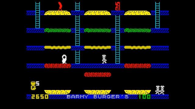BARMY BURGERS [ZX Spectrum]
