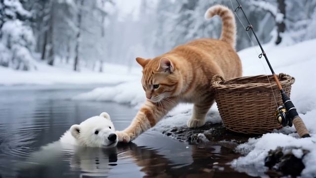 КОТЯТА И ФОНАРИКИ. АНИМАЦИЯ ДЛЯ ДЕТЕЙ.