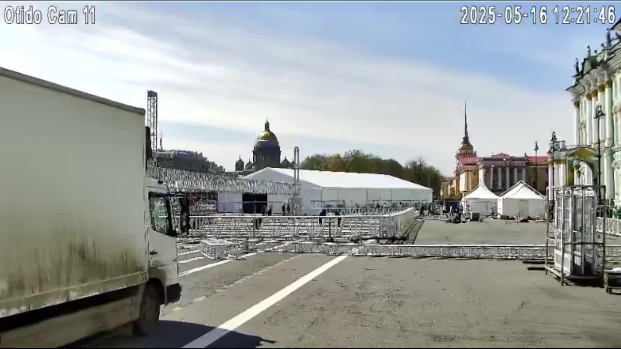 Дворцовая площадь - Строим День Города 2025