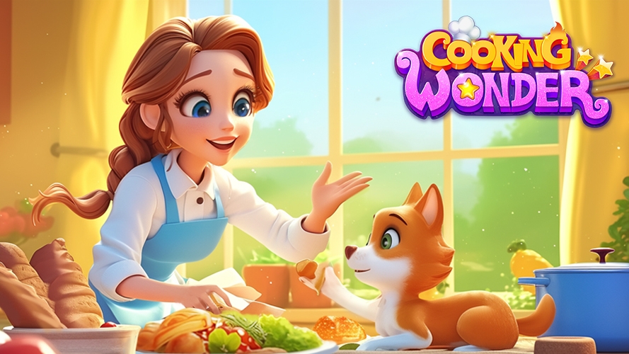 Прохождение игры Cooking Wonder. Серия 2. Спасаем щенка. (без комментариев)
