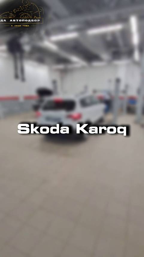 Проверили Skoda Karoq на подъёмнике