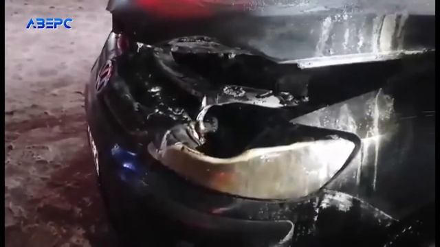 У Луцьку загорівся автомобіль