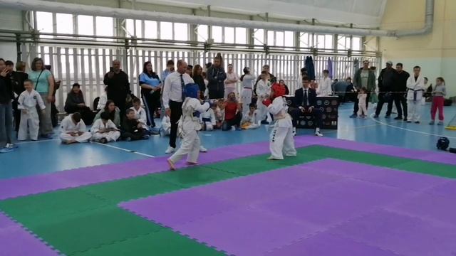 Мишенко Мария+Чеканова Дарина-Тхэквондо ИТФ-80 лет Победы-Сахалин-11 мая 2025