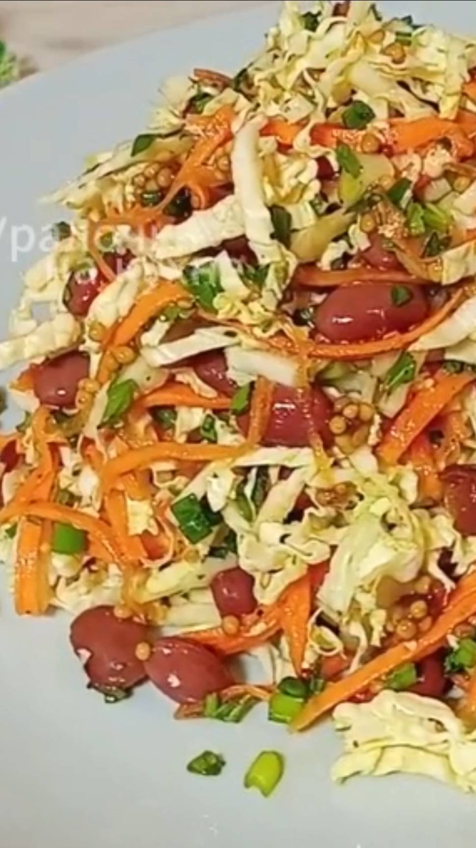 Вкуснейший витаминный салат из капусты! Все дело в заправке! Салат из капусты и моркови за 5 минут!