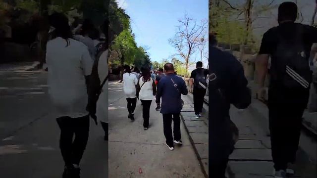 泰山 7200 步 1545米 - Тайшань 1545метров 7200 ступеней - Весь маршрут на видео Tài shān 7200 1545m