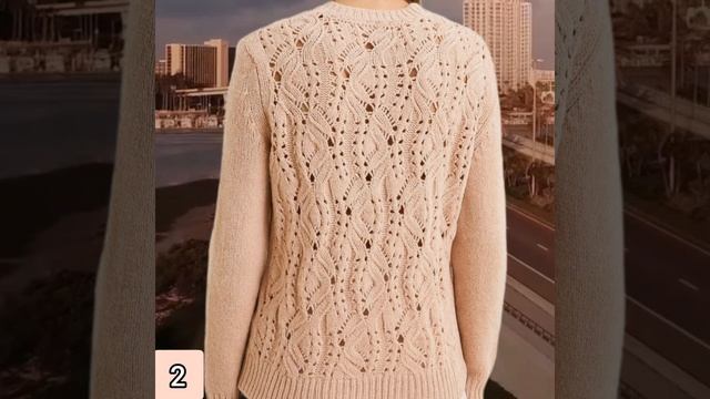 Два ♨️ ОБАЛДЕННЫХ свитера со схемами узоров. Two AMAZING swe