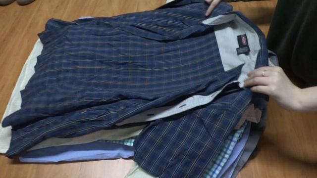 Рубашка короткий рукав Англия секонд хенд оптом