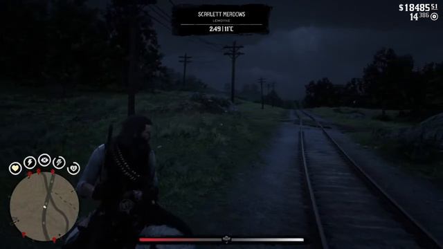 призрачный поезд rdr2