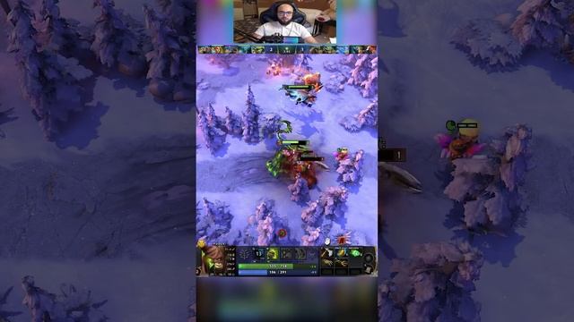 Керри Пиджак выносит вперед ногами  #shorts #dota #dota2
