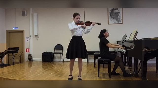 Й.Рафф. «Каватина»  А.Валькова 6 класс  Концертмейстер Оганесян К.Р