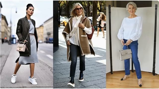 ЭЛЕГАНТНЫЙ CASUAL ДЛЯ ЖЕНЩИН 50+60+70+ ОСЕНЬ 2024-2025💖 ИЗЫСКАНН