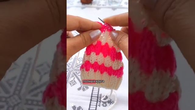 Цветная резинка 2×2. #knitting