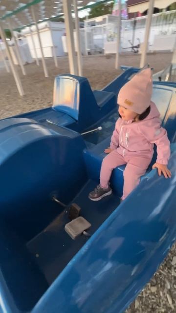 София на катамаране: Вечер с морем #море #дети #baby