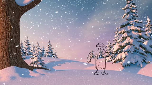 Снежки онлайн с Йетти  - уровень 2