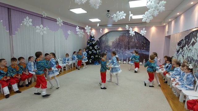 Парный танец "Ой, снег, снежок"