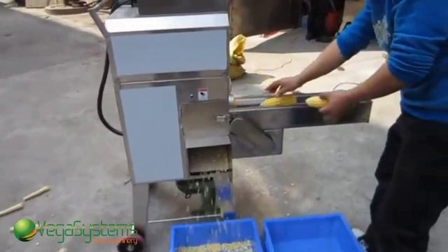 Машина для удаления кукурузных зерен Vega Corn Pel 300