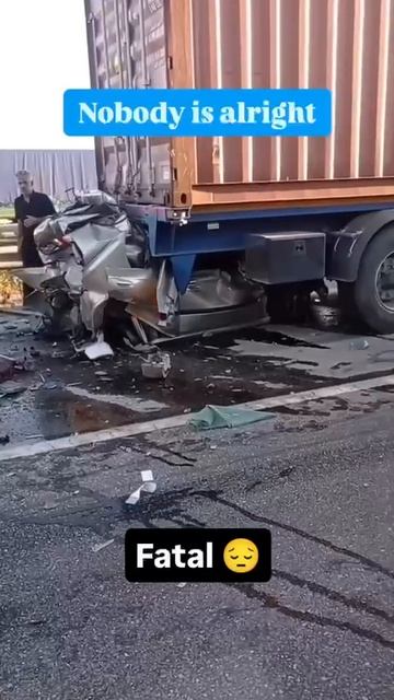 ДТП расплющили😮