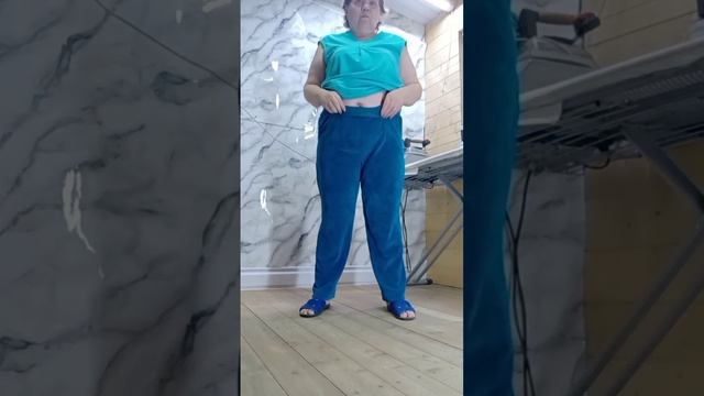 Скоро новинка.Крой брюк без выкройки.