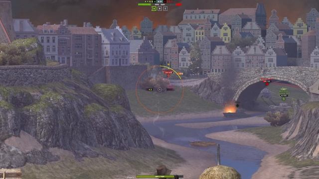 Вытащил бой на лт 7 уровень, мобильные танки, tanks blitz, танкс блиц