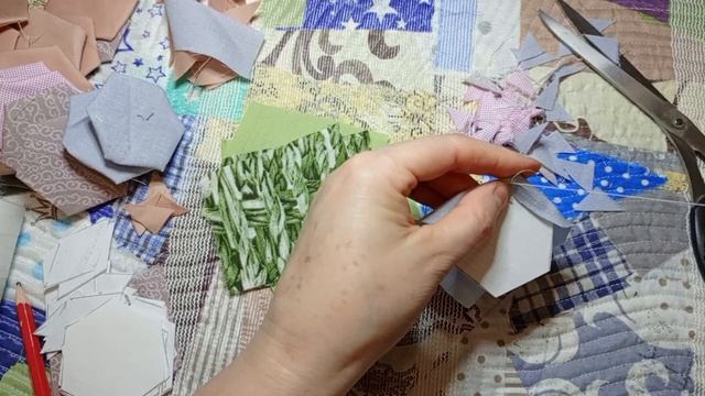 Лоскутная косметичка 