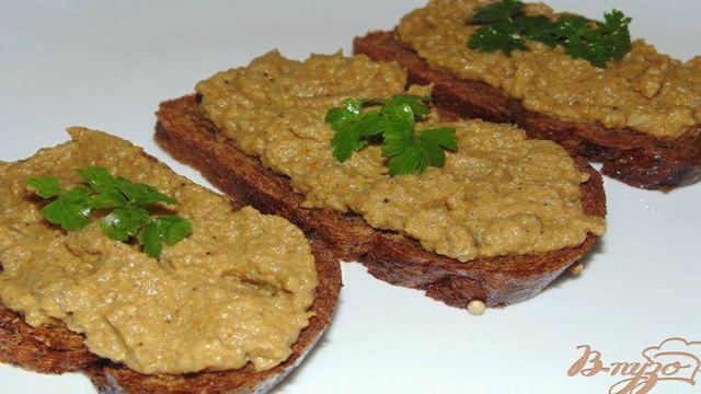 Паштет из королевских шампиньонов