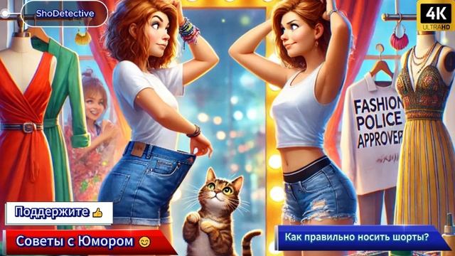🩳 Как правильно носить шорты – Советы по жизни с юмор