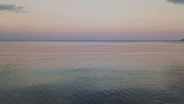 Крым, закат в мае, пляжи Феодосии