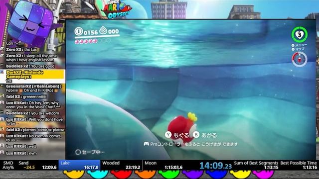 ⛳ Марио против таймера! Super Mario Odyssey спидран до 72 мин без слов! Победим ли мы хронометр 🕒🏃
