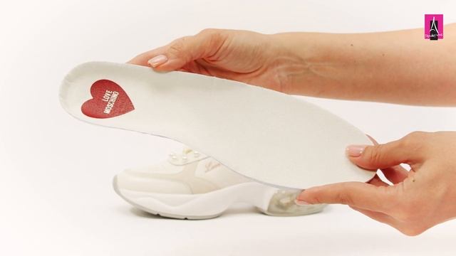 4061157 Видеообзор I Женские кроссовки LOVE MOSCHINO CRYSTAL LOVE