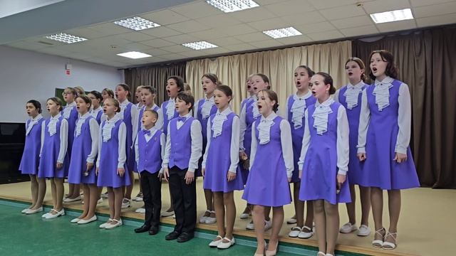 М.П. Мусоргский, А.С. Пушкин "Стрекотунья белобока" исп. хор "Вдохновение" ДШИ В.В. Знаменского