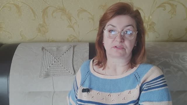 Ещё один вязальный старт. Аудиокниги и сериал.