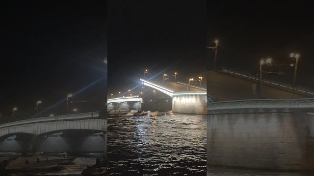 Разводка Литейного моста