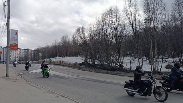 Открытие мотосезона в Мурманске (17.05.25)